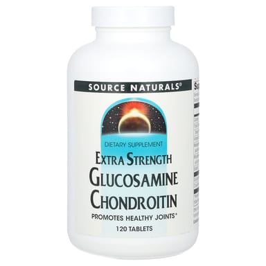 Хондроитин Source Naturals Glucosamine, 120 таблеток