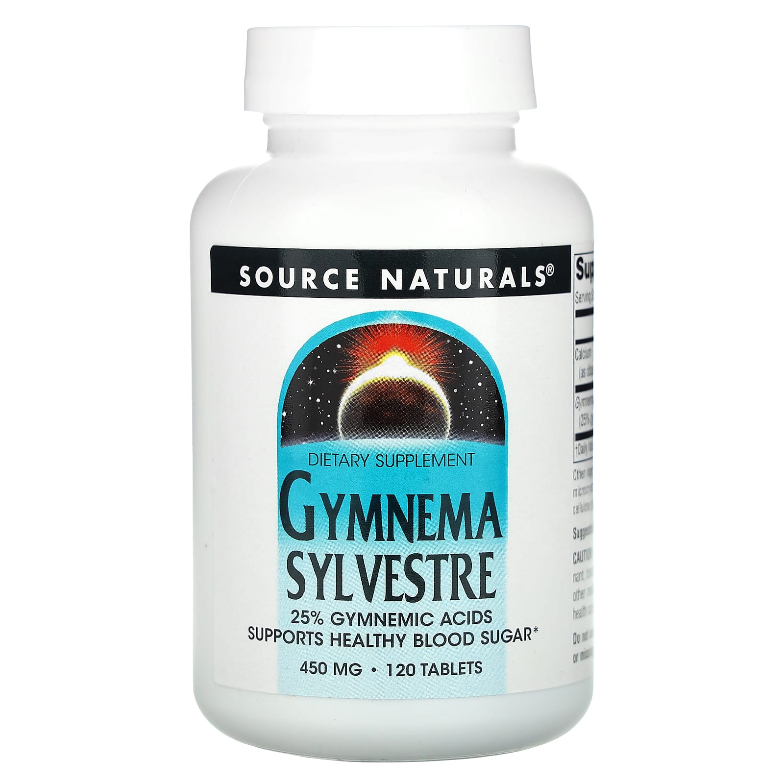 Джимнема Source Naturals, 120 таблеток