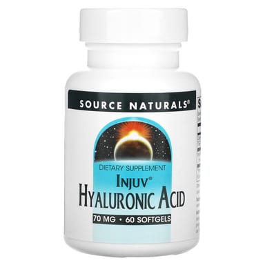 Гиалуроновая кислота Source Naturals Injuv, 60 мягких капсул