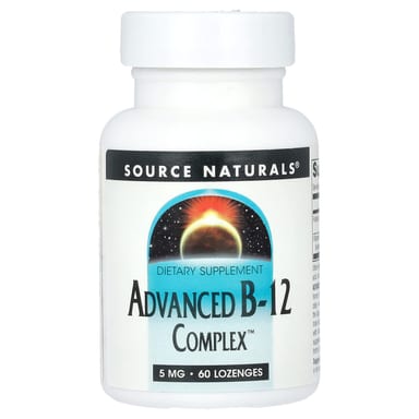 Комплекс Source Naturals Advanced B-12, 5 мг, 60 пастилок