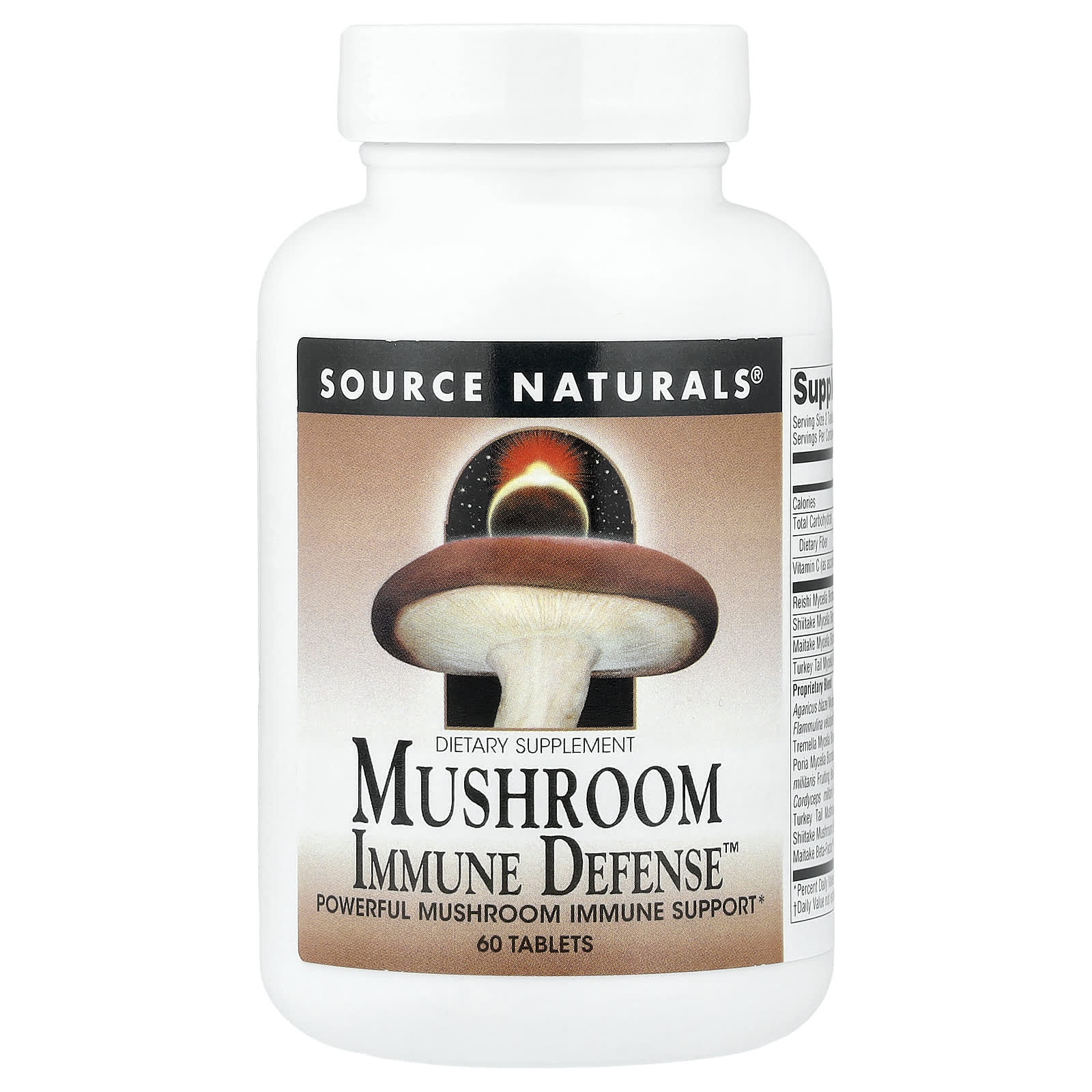 Грибной комплекс для иммунитета Source Naturals™, 60 таблеток