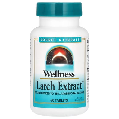 Экстракт лиственницы Source Naturals, 60 таблеток