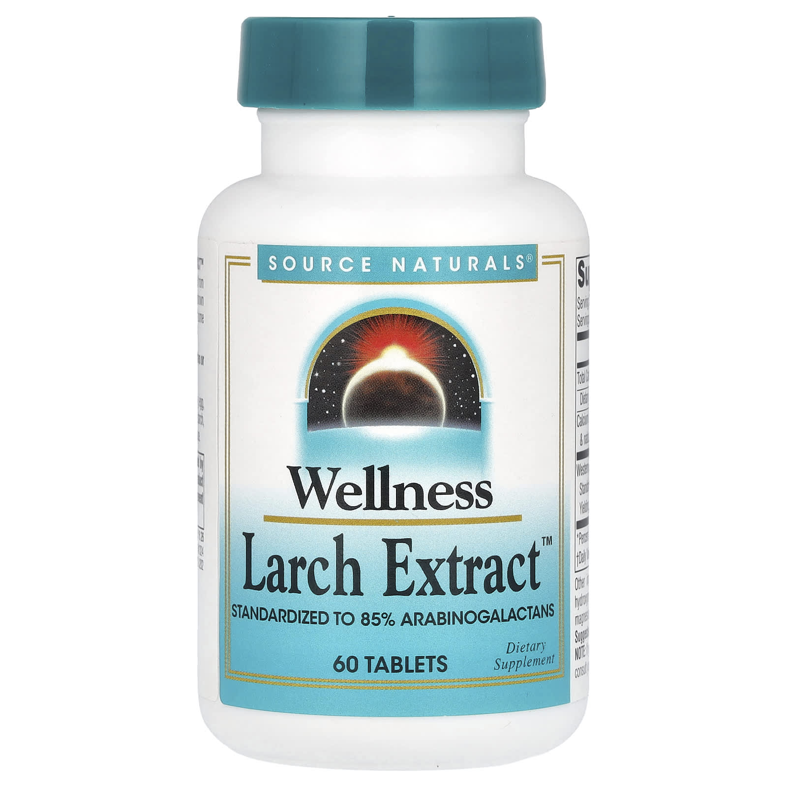 Экстракт лиственницы Source Naturals, 60 таблеток