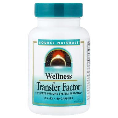 Трансфер-фактор Wellness Source Naturals™, 125 мг, 60 капсул