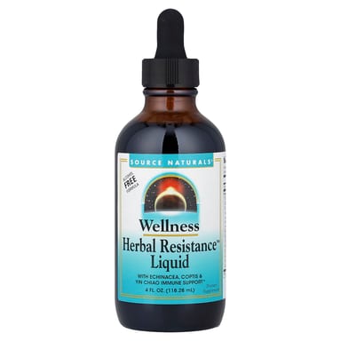 Жидкий травяной комплекс Wellness Herbal Resistance Source Naturals Wellness Herbal Resistance™ Liquid, 118.28 мл, жидкая форма