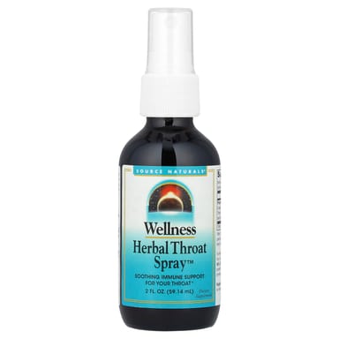 Спрей для горла Source Naturals Wellness Herbal Throat™, 59.14 мл