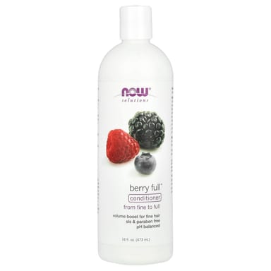 Кондиционер NOW Foods Solutions From Fine to Full, вкус Berry Full Conditioner, 473 мл
