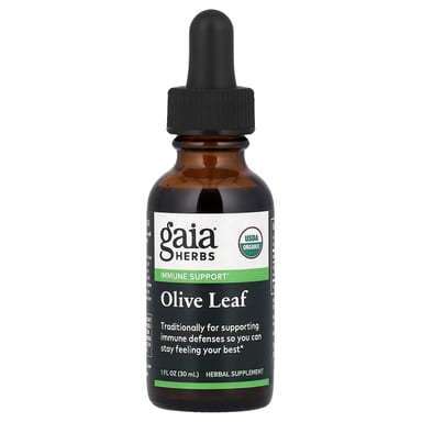 Экстракт листьев оливы Gaia Herbs, 30 мл