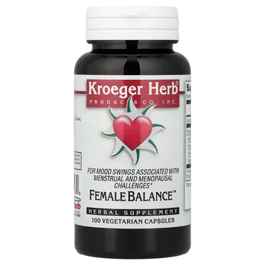 Фото товара: Комплекс Female Balance Kroeger Herb Co™, 100 растительных капсул