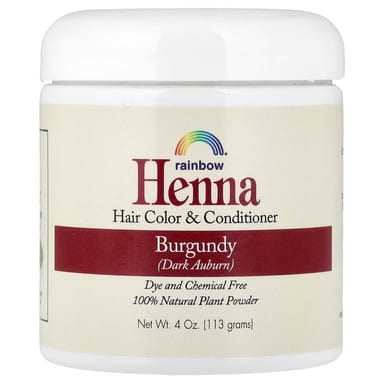 Кондиционер Rainbow Research Henna Hair Color and Burgundy (Dark Auburn), 113 г