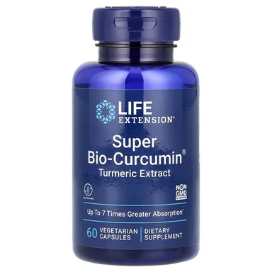 Фото товара: Куркумин Life Extension Super Bio- Turmeric Extract, 60 растительных капсул