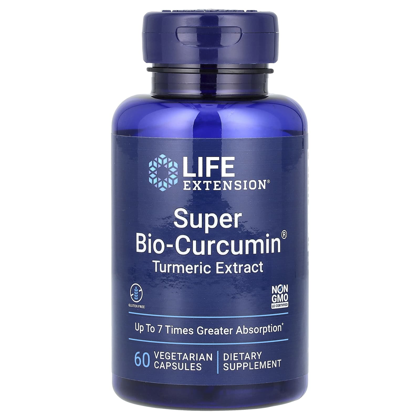 Куркумин Life Extension Super Bio- Turmeric Extract, 60 растительных капсул