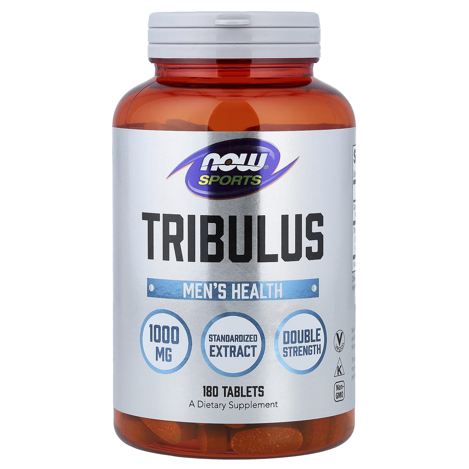 Трибулус NOW Foods Tribulus, 1000 мг, 180 таблеток