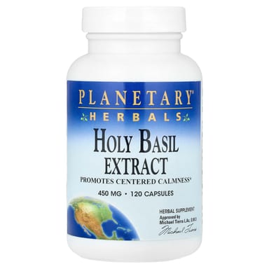 Тулси Planetary Herbals Extract, 450 мг, 120 капсул