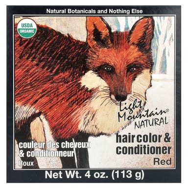 Кондиционер Light Mountain Natural Hair Color & Red, 113 г
