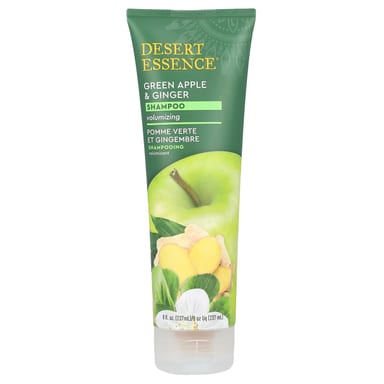 Шампунь Desert Essence Volumizing, вкус Green Apple & Ginger, 237 мл