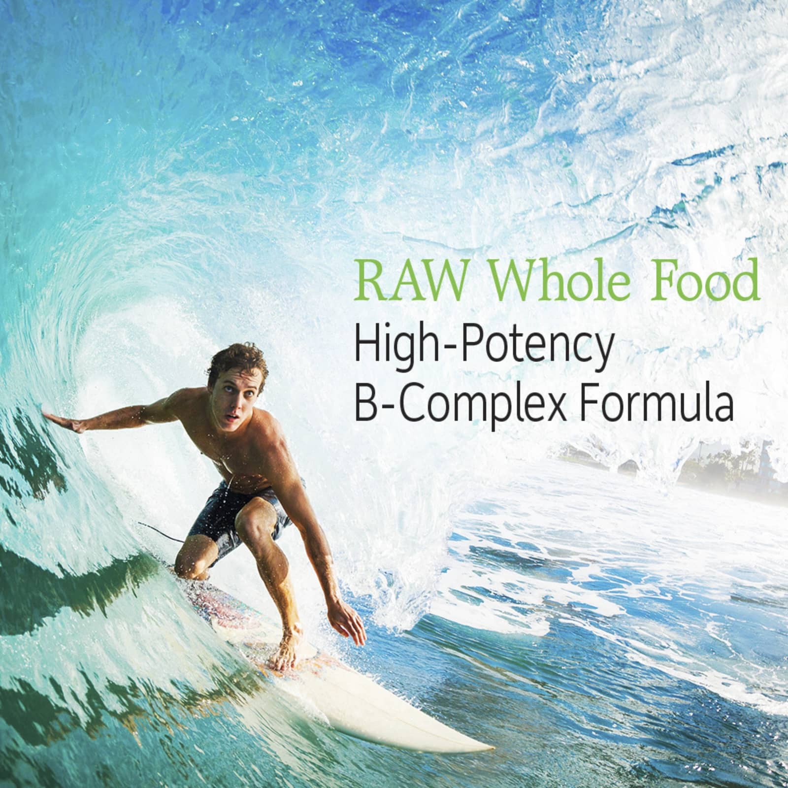 Комплекс витаминов B Garden of Life Vitamin Code® RAW B-Complex™, 60 растительных капсул — фото 8