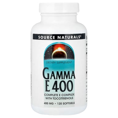 Витамин E Source Naturals Gamma With Tocotrienols, 120 мягких капсул