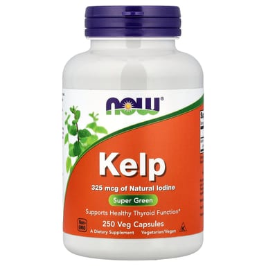 Ламинария NOW Foods, 325 мкг, 250 растительных капсул