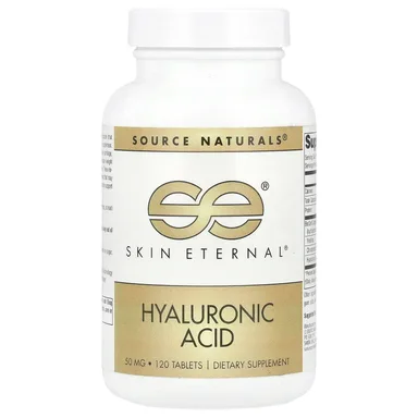 Фото товара: Гиалуроновая кислота Source Naturals Skin Eternal®, 120 таблеток