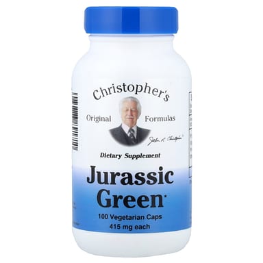 Юрасик Грин Christopher's Original Formulas, 100 вегетарианских капсул