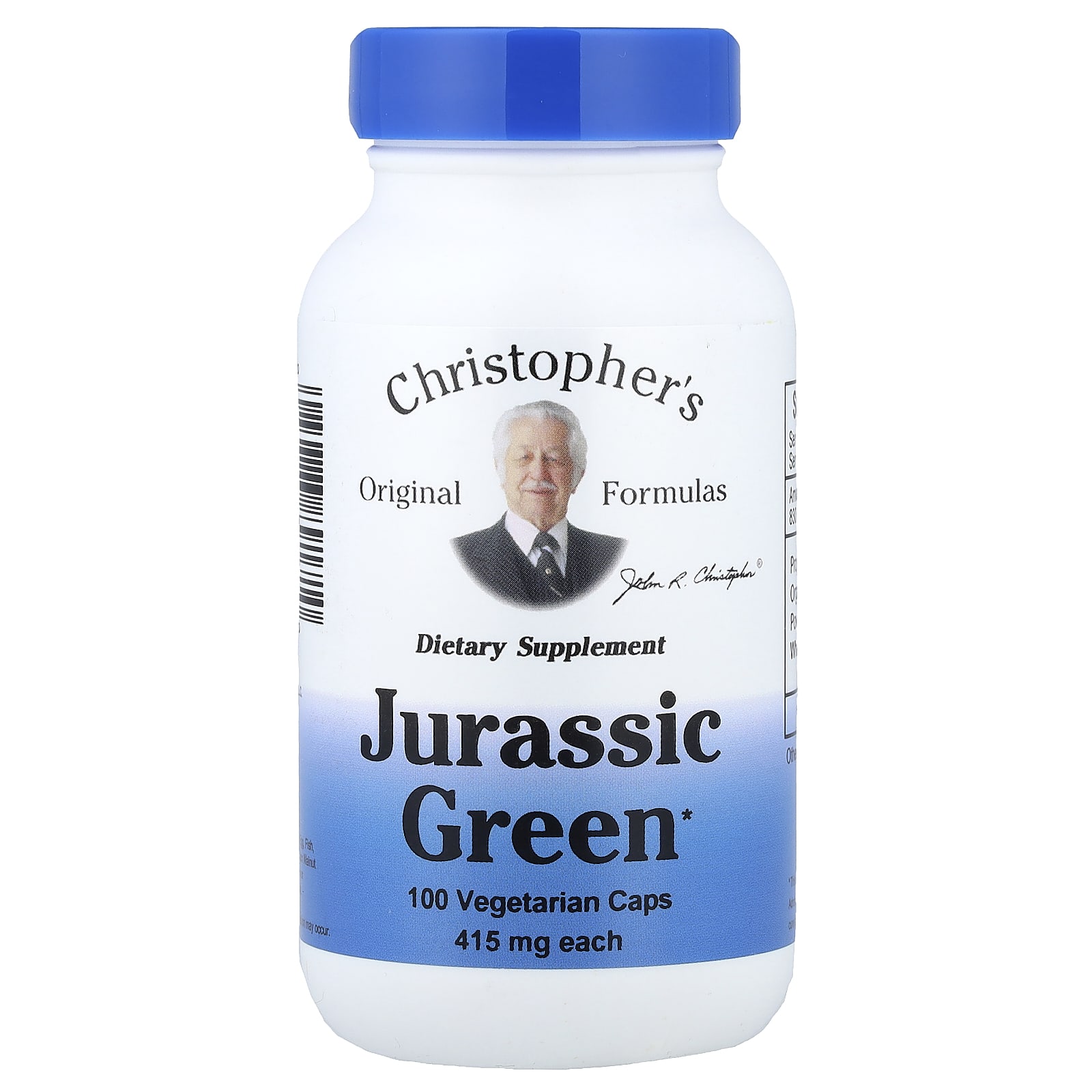 Юрасик Грин Christopher's Original Formulas, 100 вегетарианских капсул