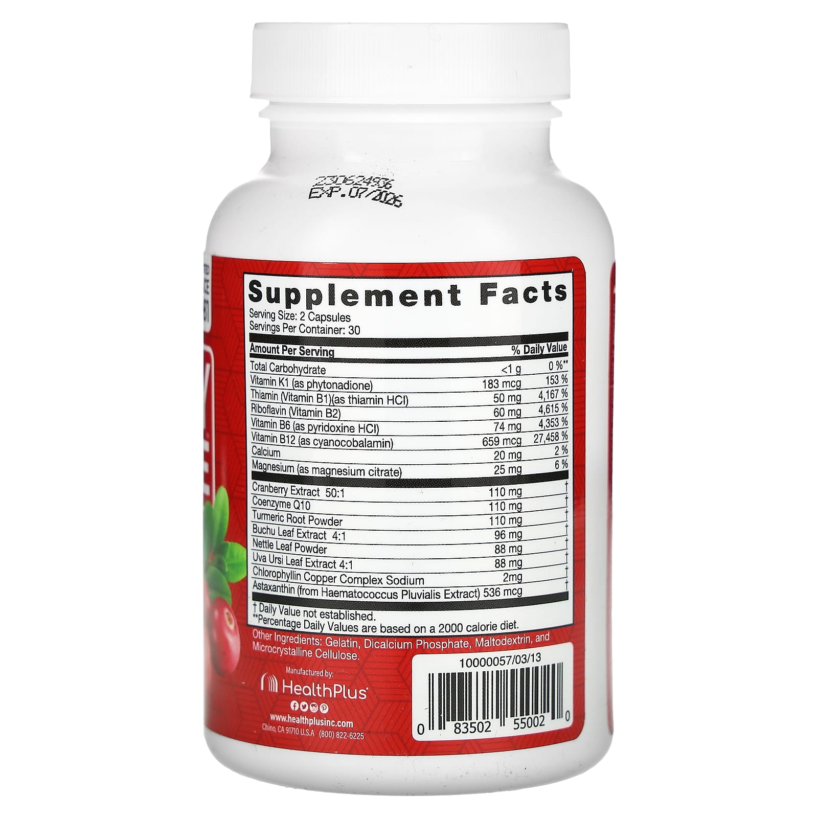 Очищение почек Health Plus, 60 капсул — фото 2