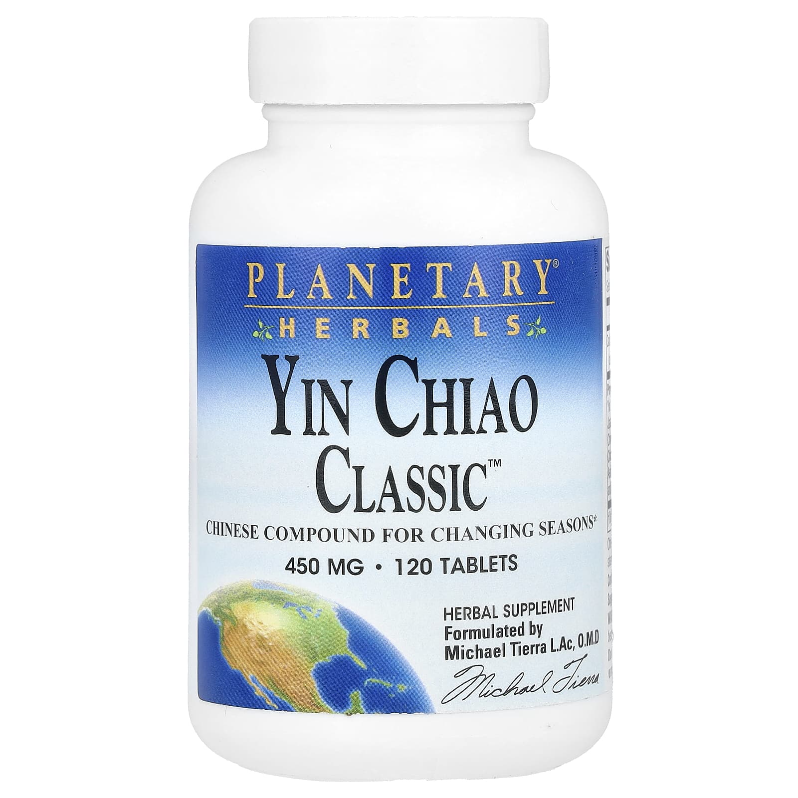 Комплекс Yin Chiao Classic Planetary Herbals™, 120 таблеток