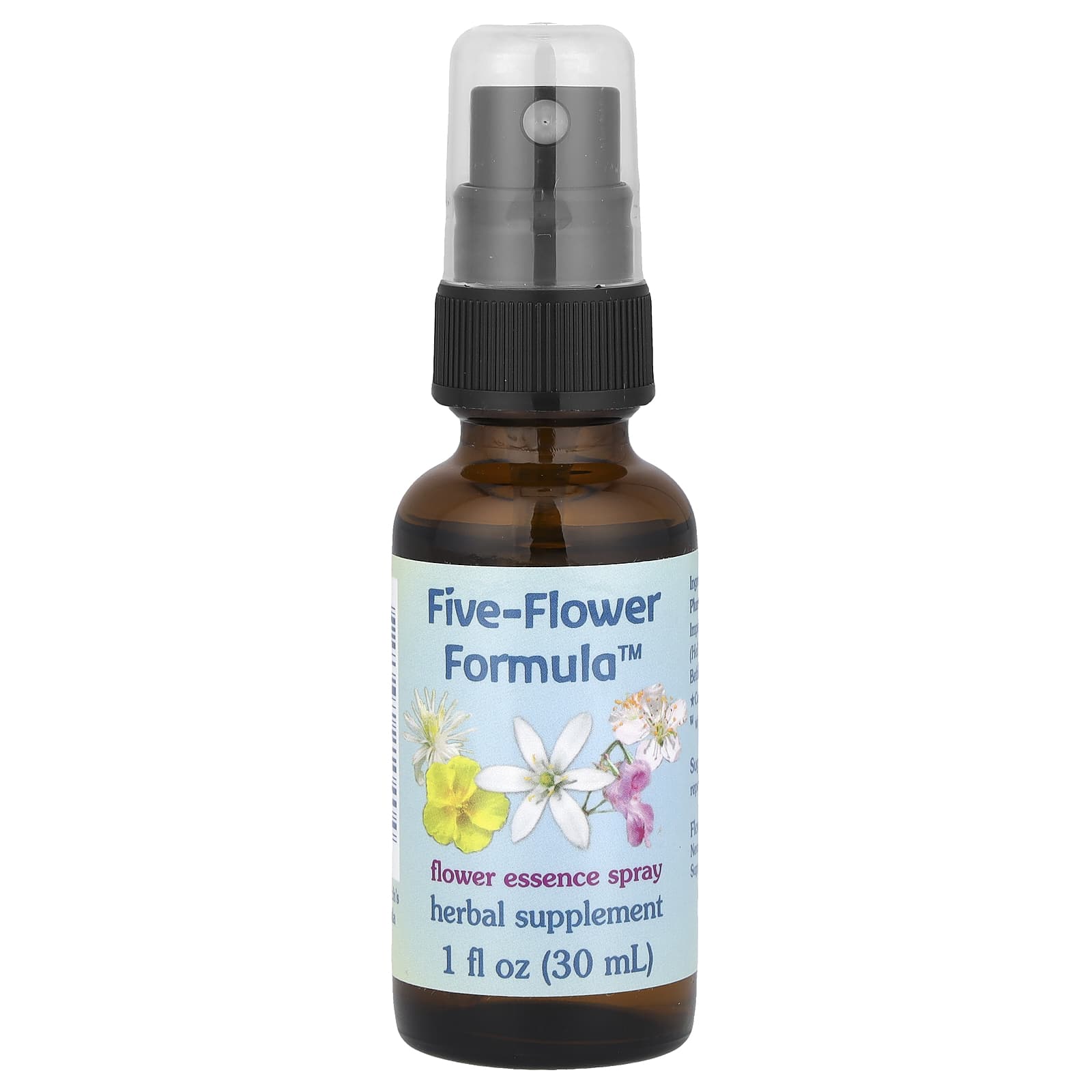 Комплекс Flower Essence Services Five-Flower Flower Essence Spray, 30 мл, спрей