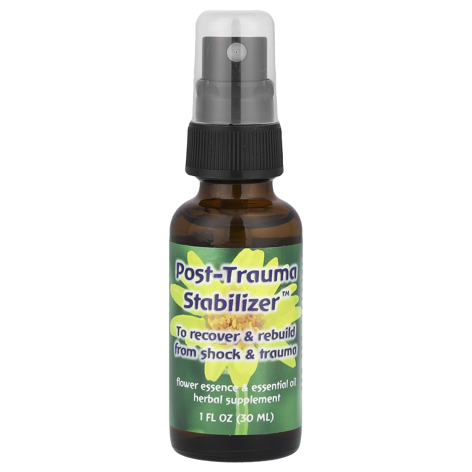 Эфирное масло Flower Essence Services Post-Trauma Stabilizer™ Flower Essence &, 30 мл