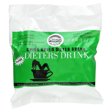 Чайные пакетики Uncle Lee's Tea Dieters' 100% Natural Herbal Drink No Caffeine 30, 60 г
