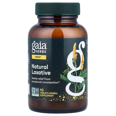 Натуральное слабительное Gaia Herbs, 90 таблеток