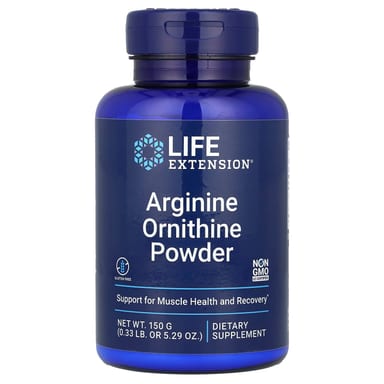 Порошок Life Extension Arginine Ornithine, 150 г