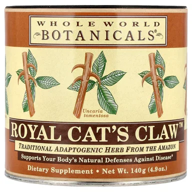 Фото товара: Кошачий коготь Whole World Botanicals Royal™, 140 г