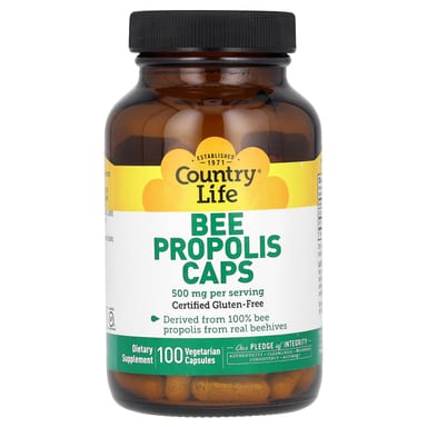 Прополис Country Life Bee Caps, 100 растительных капсул