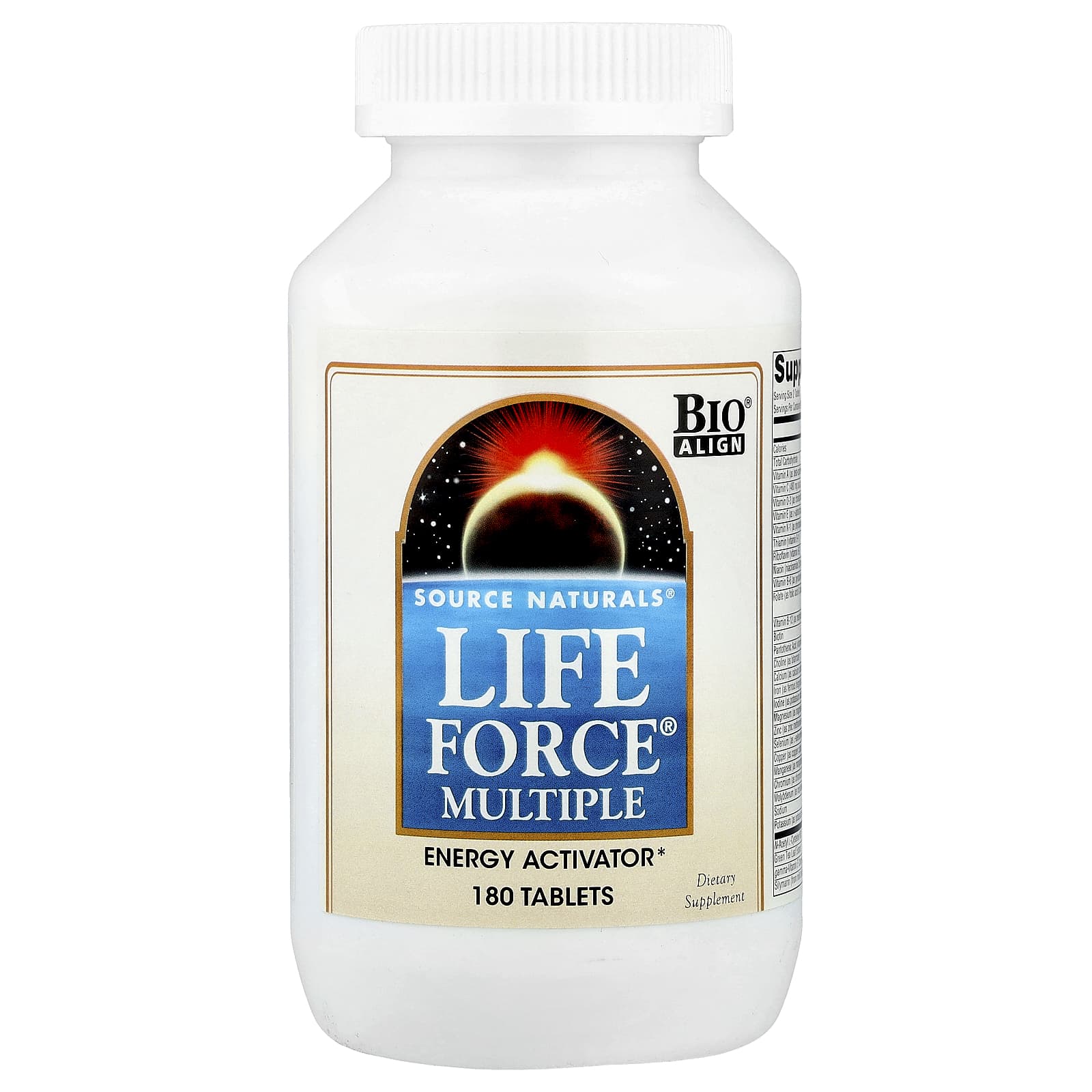 Мультивитаминный комплекс Life Force Source Naturals Life Force® Multiple, 180 таблеток