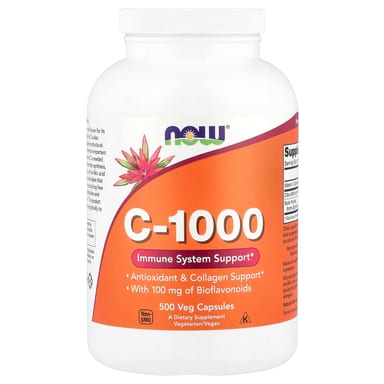 Витамин C NOW Foods, 500 растительных капсул