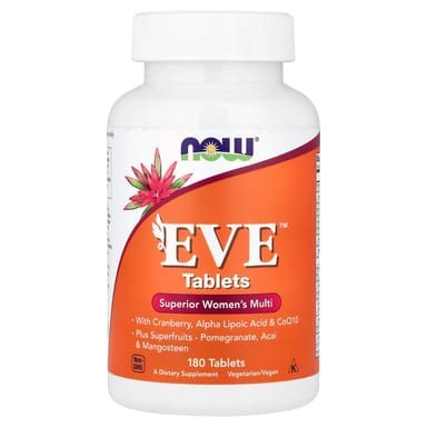 Женские мультивитамины NOW Foods EVE™, 180 таблеток