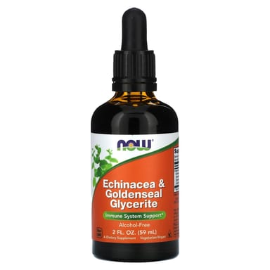 Эхинацея NOW Foods & Goldenseal Glycerite, 59 мл