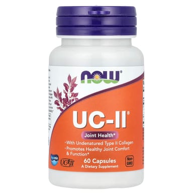 Коллаген NOW Foods UC-II® Joint Health with Undenatured Type II, 60 капсул