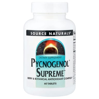 Пикногенол Source Naturals® Supreme™, 60 таблеток