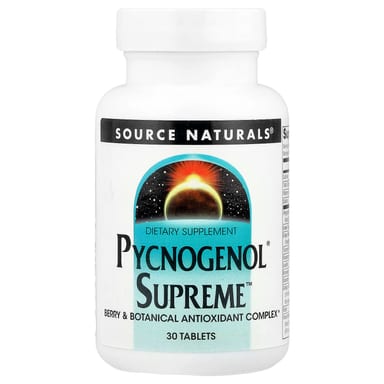 Пикногенол Source Naturals® Supreme™, 30 таблеток