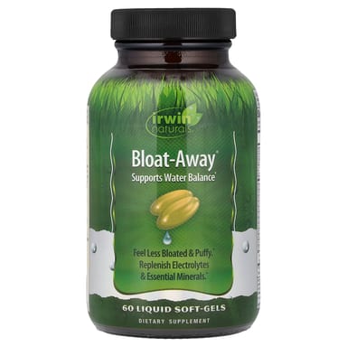 Bloat-Away® Irwin Naturals, 60 мягких капсул