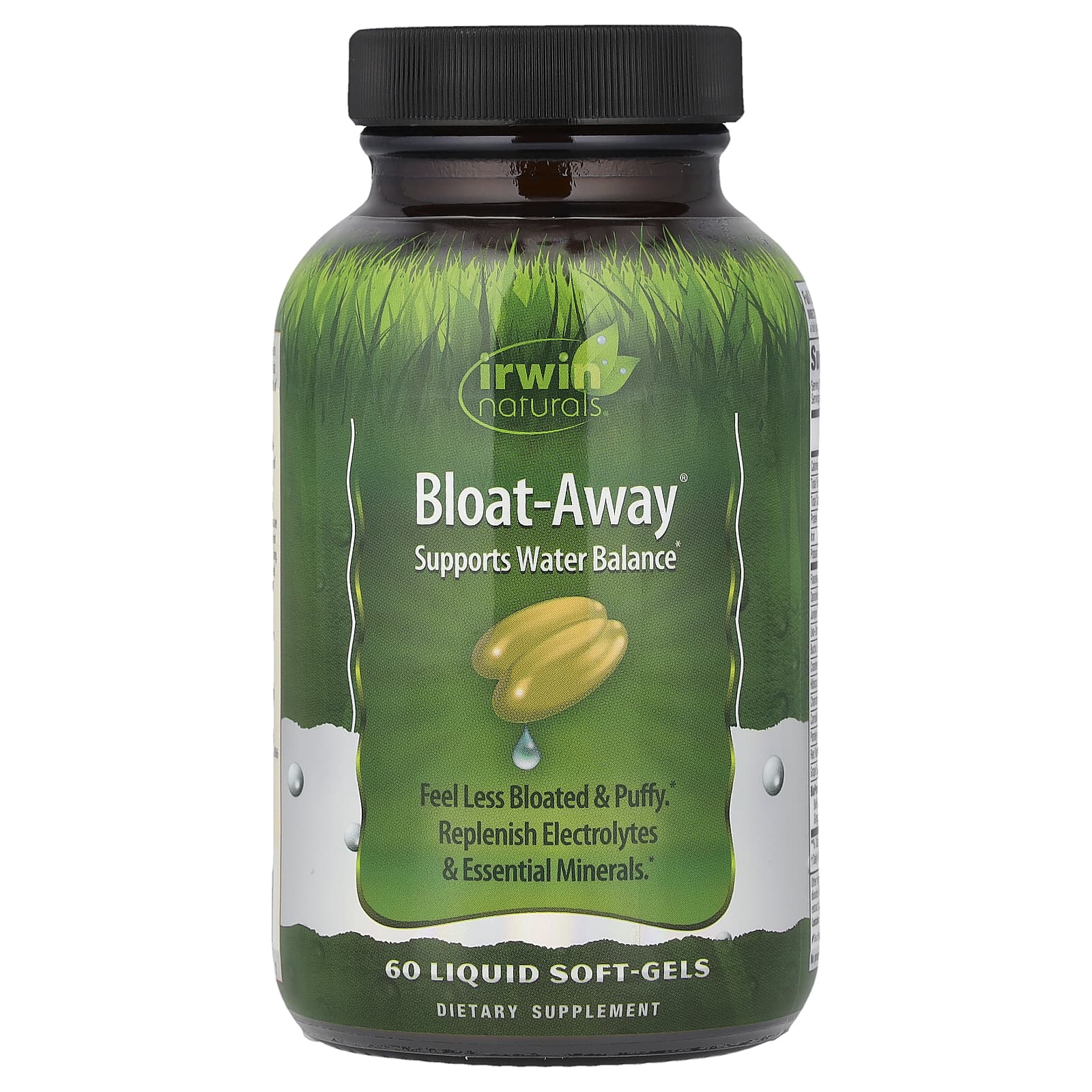 Bloat-Away® Irwin Naturals, 60 мягких капсул