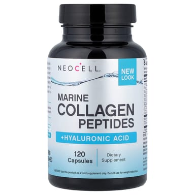 Гиалуроновая кислота NeoCell Marine Collagen Peptides, 120 капсул