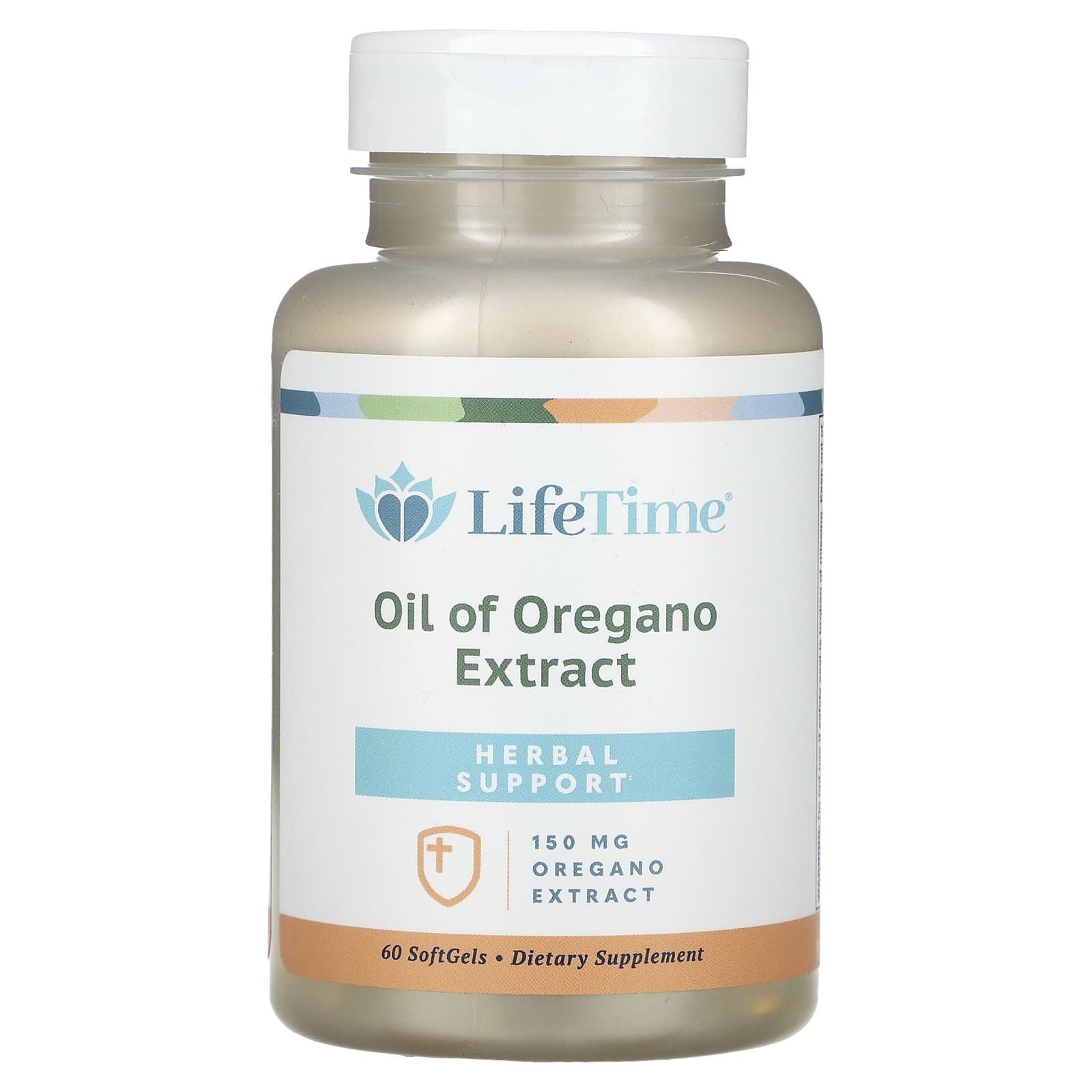 Орегано LifeTime Vitamins Extract, 150 мг, 60 мягких капсул