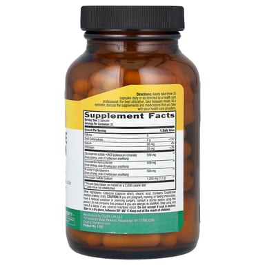 Хондроитин Country Life Glucosamine Formula, 90 капсул
