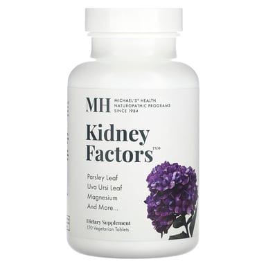 Факторы почек Michael's Health, 120 вегетарианских таблеток