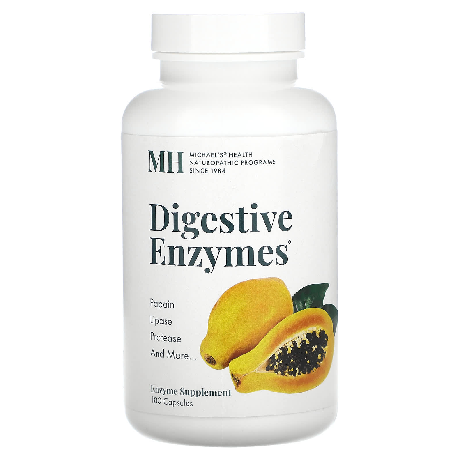 Пищеварительные ферменты Michael's Health, 180 капсул