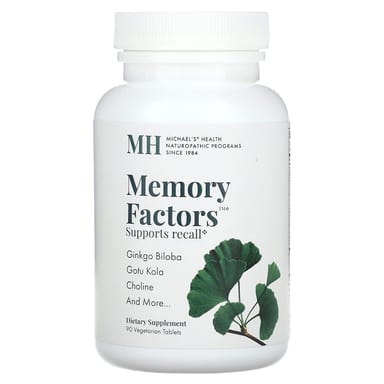 Факторы памяти Michael's Health, 90 вегетарианских таблеток